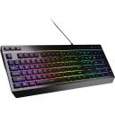 Genesis Membrānas spēļu klaviatūra 530 NKG-2332, 114 taustiņi, RGB apgaismojums, USB-A, QWERTY, melna