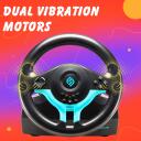 Subsonic Stūre SV 250-S SA5578-1, 22cm, 180&deg;, 2 pedāļi, vadu, dubultā vibrācija, PS4, PS3, XBOX ONE, PC, SWITCH