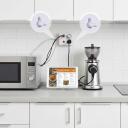 Maclean pagarinātājs MCE387 W, 2500W, 1.5m, 2x F, 3x USB A, balts, slēdzis, dro&scaron;ības aizsargs