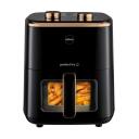 Eldom FRITTA bealiejis keptuvė FR40, 5 L, 1500 W, reguliuojama temperatūra, skaitmeninis laikmatis, juoda