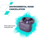 Bezvadu TWS austiņas ar ANC un ENC trok&scaron;ņu slāpē&scaron;anu OnGo TWS-10 Melns CNS-TWS10B CANYON