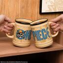 Paladone One Piece kujuline kruus PP14651OPNF, 350ml, mitmev&auml;rviline, 13x9x12cm, ametlikult litsentseeritud toode