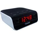 Blaupunkt Budilnikas CR5WH, FM, 230V, 2x1,5V AA, žadintuvas, PLL FM, 0,6" LED ekranas