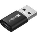Sandberg Austiņas USB-C/A In-Earset ar līnijas mikrofonu 126-50, 20-20000 Hz, 95 dB, 16 &Omega;, 1,2 m, stereo, melna