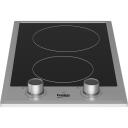 Beko Keramiskā plīts virsma HDCC 32200 X, 2900 W, 2 zonas, 220-240 V, 50 Hz, mehāniskā vadība, viegli tīrīt