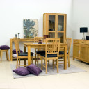 Krēsls GLOUCESTER melns/ozols 19951 Allit