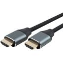 Tellur ātrgaitas HDMI 2.0 kabelis TLL312001, 150cm, 18Gbps, 4K x 2K, 24K apzeltīti spraudņi, 3D, Ethernet, HDR