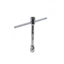 Divgalvu uzgriežņu atslēga ar T-rokas daļu, izmērs 27x32mm, 420mm gara, AW18112, AWTOOLS