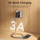 Vention CABLE USB-C TO USB-C 1M TRAHF, 1m, USB C, USB C, USB 2.0, 0.48Gbit/s, Ni kontakti, ātrā uzlāde, PVC, neilons