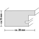 Hama Fotoraam 00175287, 10x15 cm, pruun, 15x19.5x2 cm, pol&uuml;st&uuml;reen, 1 foto, alus, riputustarvikud