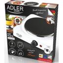 Adler | Free standing table hob | AD 6503 | Number of burners/cooking zones 1 | White | Electric