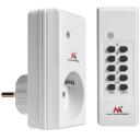 Maclean kaugjuhtimispult pistik MCE151, 230V, 50Hz, 2A, 3600W, 2 AAA 1,5V patareid kaasas