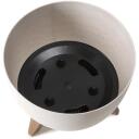 Lamela Lillepott Roma 9059195, &Oslash; 24 cm, 15 cm, plastmass, kreemiv&auml;rv, siseruumide taimed