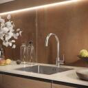 Ab Kraanika NT AB 9134498, 540x440x200mm, satiin, roostevaba teras, sisaldab sifooni, v&auml;ljalaske diameeter 110mm