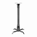 Sbox Projektoru stiprinājums PM-18M, 20kg, -15&deg;/+15&deg;, -10&deg;/+10&deg;, 430-650mm, 225-316mm, tērauds, melns, pulvera pārklājums