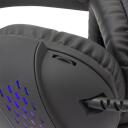 White Shark Ausinės OX GH-2140, 50mm, 16&Omega;, 20Hz-20kHz, 110dB&plusmn;3dB, 2m, RGB, ant ausų, laidinės, 2x3,5mm, USB
