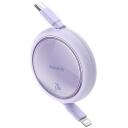 Baseus Free2Pull USB-C į iP 20W 1m P10364501511-00, 20W, 100cm, iki 480 Mbps, maitinimo laidas, reguliuojamas ilgis