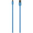 Tellur Andmekabel MODEL TLL155011, 1m, USB 2.0, USB A, Micro-USB A, 480 Mbit/s, Sirge, TPE, Plug and Play