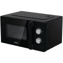 Gorenje Mikrobangų krosnelė MO20E2BH, 800 W, 20 L, Grilis, Juoda