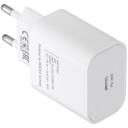 Rivacase мобильное зарядное устройство PS4101 W00, 110-240V, 1м, 1xUSB Type-C, быстрая зарядка, универсальное