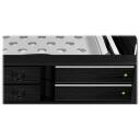 Raidsonic Salvestusketta kott IB-2227StS, 2x2.5", 2xSSD, 2xHDD, 6 Gbit/s, must, kuumvahetus, v&otilde;tme lukustus