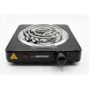 Esperanza EKH012K elektriskā plīts, 1000 W, 1 zona, 220-230 V, 50-60 Hz, melna