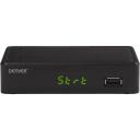 Denver teleresiver DTB-148 110131120120, DVB-T2 H.265, HDMI, Scart, koaksiaal, RF, LAN, USB, EPG, Dolby Digital, HE-AAC