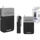 Blaupunkt Pārnēsājamais radio PR3BK, 0,3 W, 1 skaļrunis, 1,5 V, 2 AA baterijas, AM, FM, teleskopiska antena