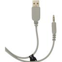 White Shark Juhtmega m&auml;ngupeakomplekt FIREFLY-W, 250 g, 20 - 20000 Hz, 50 mm, 2 x 3.5 mm, USB, RGB valgustus