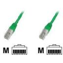 Goobay CAT 5e patch kabelis 68338, 0.5m, zaļ&scaron;, RJ45 vīrie&scaron;u (8P8C), RJ45 vīrie&scaron;u (8P8C), U/UTP, T568B, 8 vadi