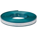 Žalios spalvos plastikiniai įdėklai liniuotei 10m (ritinys)