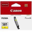 Canon Tindi kassett CLI-581Y 2105C001, 5.6ml, kollane, &uuml;hilduvus: PIXMA TR8550, TS6150, TS8150, TS9150