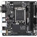Gigabyte Emaplaat H610I, LGA1700, DDR5 DIMM, 4xSATA, 1xM.2, Intel protsessori perekond