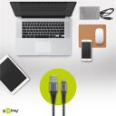 Goobay Sinhronizācijas un uzlādes kabelis 49269, 2m, Lightning uz USB Type A, melns, pin 4, austs