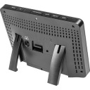 Weather Station RCC, DCF 2MEASURE 260808, electronic, wireless, backlit, sensor, black