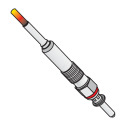 Kvēlsveču muciņu komplekts YATO YT-05347 3/8" (9,5 mm) CrV 4 gab