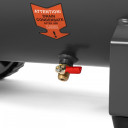 &Otilde;livaba kompressor  DAC 480S DAEWOO, 2,9(1,45х2)kW, 500l/min., 8bar, 50l