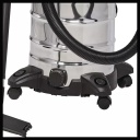 Mitrs/sauss putekļu sūcējs, EINHELL, 2342188, 30l nerūsējo&scaron;ā tērauda tvertne, 1500 W jauda, 2.5 m &scaron;ļūtene