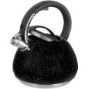 Resto Kettle 90604, 2.7 L, Must korpus, Must k&auml;epide, Roostevaba teras, Hinged vile, 195 mm, 240 mm