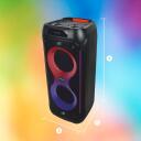 Manta Bevadu skaļrunis SPK0805B140, 140 W, 2 x Mikrofons, AUX, USB, Akumulators, Bluetooth, LED apgaismojums