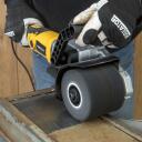 Silikoonkarbi harja &Oslash; 120x100mm, KREATOR, KRT271003, Ketta diameeter: 120 mm, sobib POWX0497 lihvimisrullile