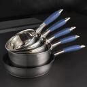 Russell Hobbs Opulence pannas komplekts RH01179EU, 5 gab., 16cm, 18cm, 20cm, 14cm, 24cm, nerūsējo&scaron;ais tērauds