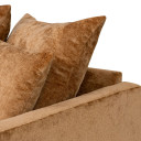 Stūra dīvāns LARTES kreisais stūris, brūns 78056