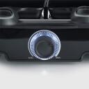 Severin Raclette grill 9670, 1400W, must, mitte kleepuv pind, LED indikaatorid, 8 pannid