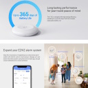 Ezviz T10C CS-T10C Viedās Mājas Ūdens Noplūdes Sensors Savietojams ar A3 Centrmezglu Balts