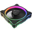 Asus Prime MR120 Ventilators ARGB 90DA00I0-B09020, 3 ventilatori, 58 CFM, 1600 RPM, 21 dB, 20 RGB LED, PWM atbalsts