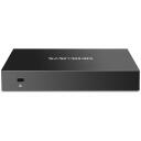 Mercusys 8-Port Gigabit Laukommutator MS108GS, 8 x 10/100/1000 Mbps, halduseta, lauakomplekt, must