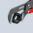 Cauruļu uzgriežņu atslēga S-tipa, KNIPEX, 83 61 015, 60 mm saspie&scaron;anas platums, pa&scaron;bloķējo&scaron;a, augsta nodilumizturība