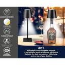 Beper Galda lampa P201UTP118, 5 V, 110 lm, 1.5 W, regulējama baltā gaisma, ūdensizturīga, USB uzlāde