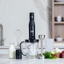 Black Decker Rokas blenderis BXHBA1501E, 1500 W, ergonomisks dizains, noņemams asmeņu bloks, viegli tīrāms, BPA bezmaksas